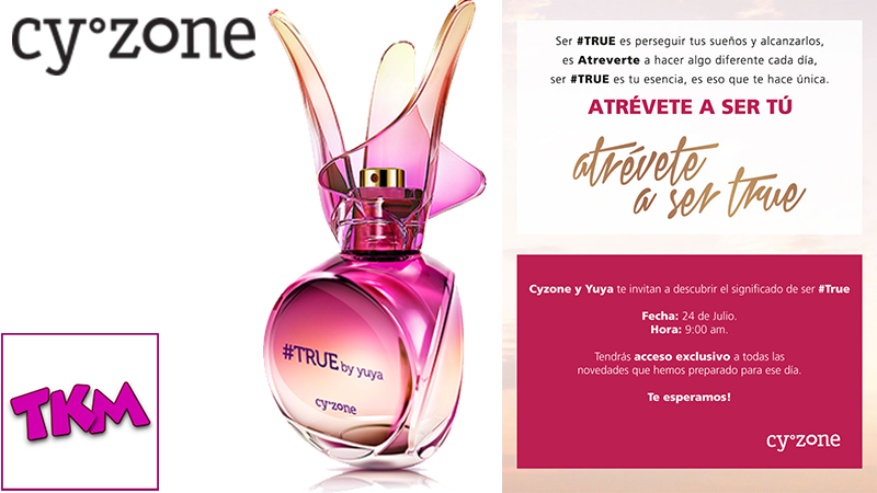 Cyzone Y Tkm Te Invitamos Al Lanzamiento De True By (800x450), Png Download