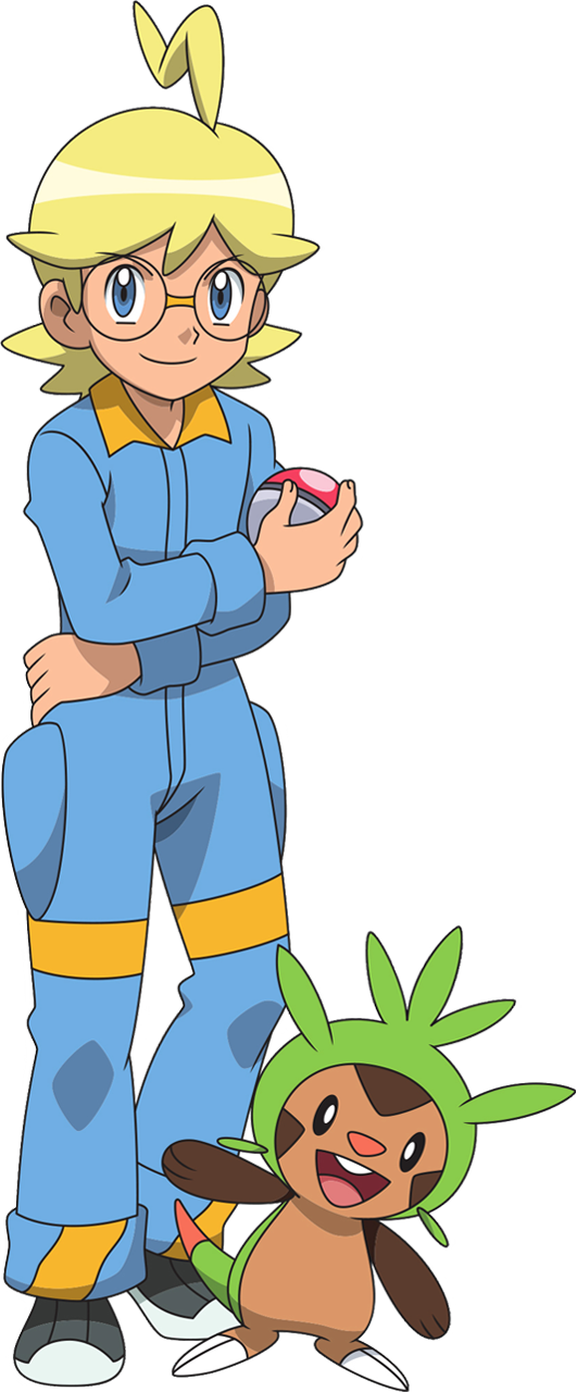 Pokemon X And Y Clemont (531x1280), Png Download