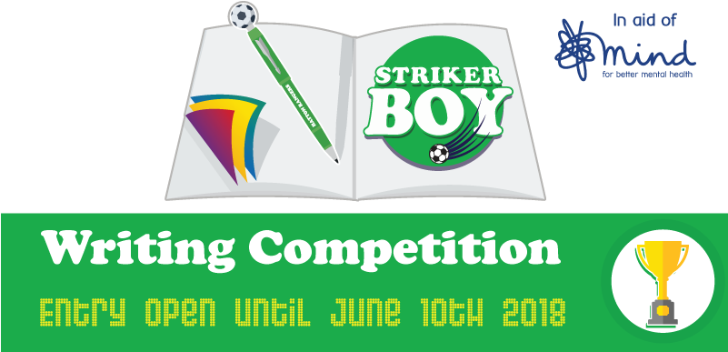 The Striker Boy National Writing Competition (800x400), Png Download