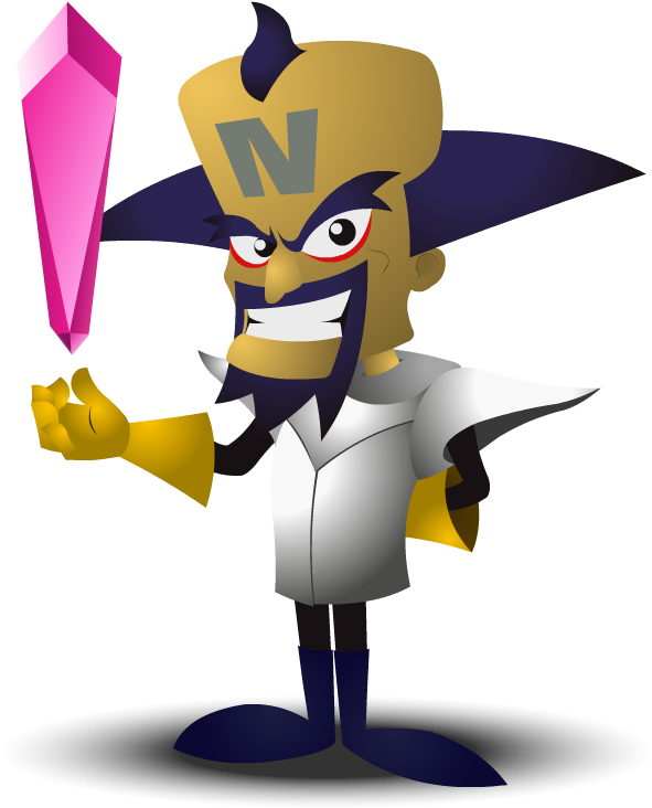 Vamos Começar Com O Vilão Cabeçudo Maligno, O Dr (600x750), Png Download