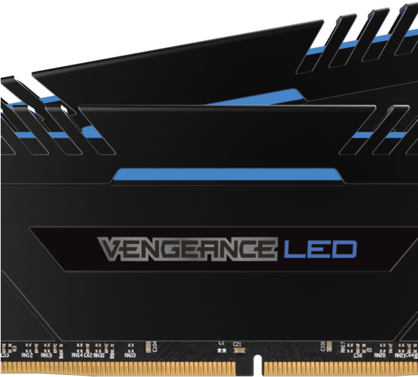 Download Corsair Vengeance Led Black Heatsink , PNG Image with No Background