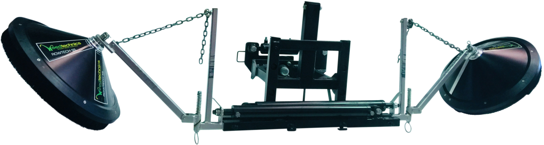 Height, Tilt And Width Are All Hydraulically Controlled (1200x393), Png Download