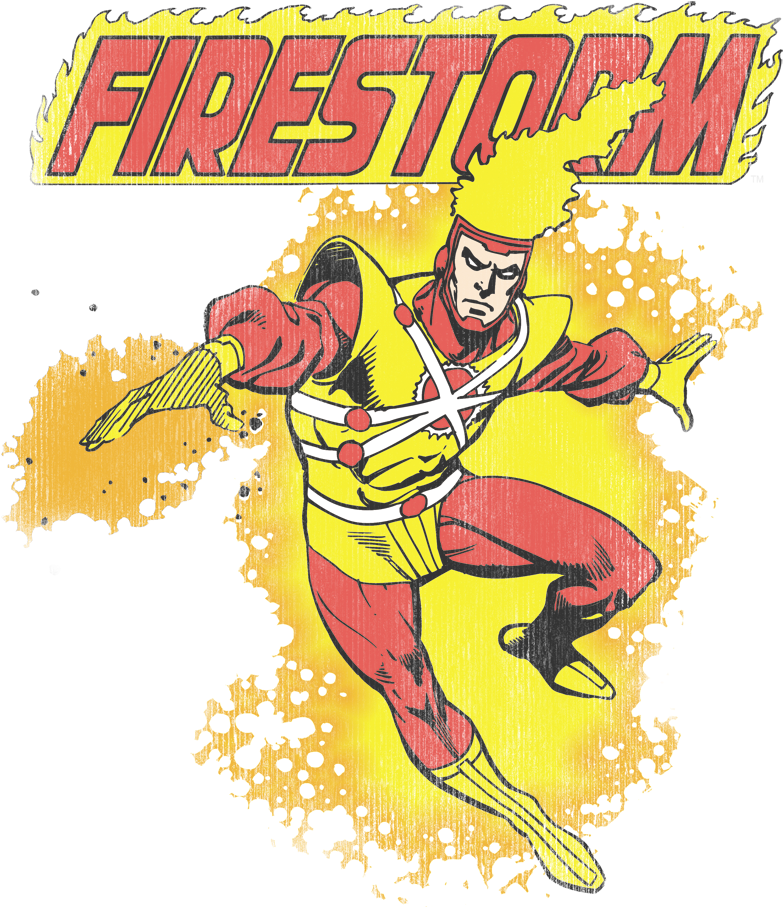 Dc Comics Firestorm Juniors Tank (792x906), Png Download