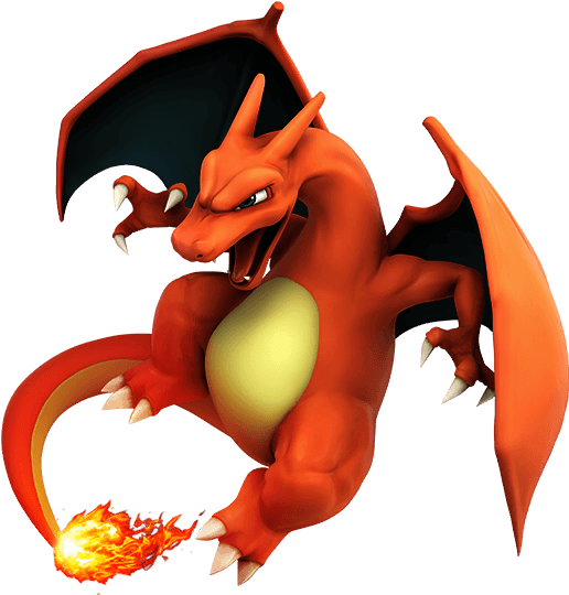 Charizard Super Smash Bros Ultimate (532x644), Png Download