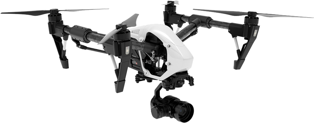 Dji Inspire 1 Pro (1338x540), Png Download