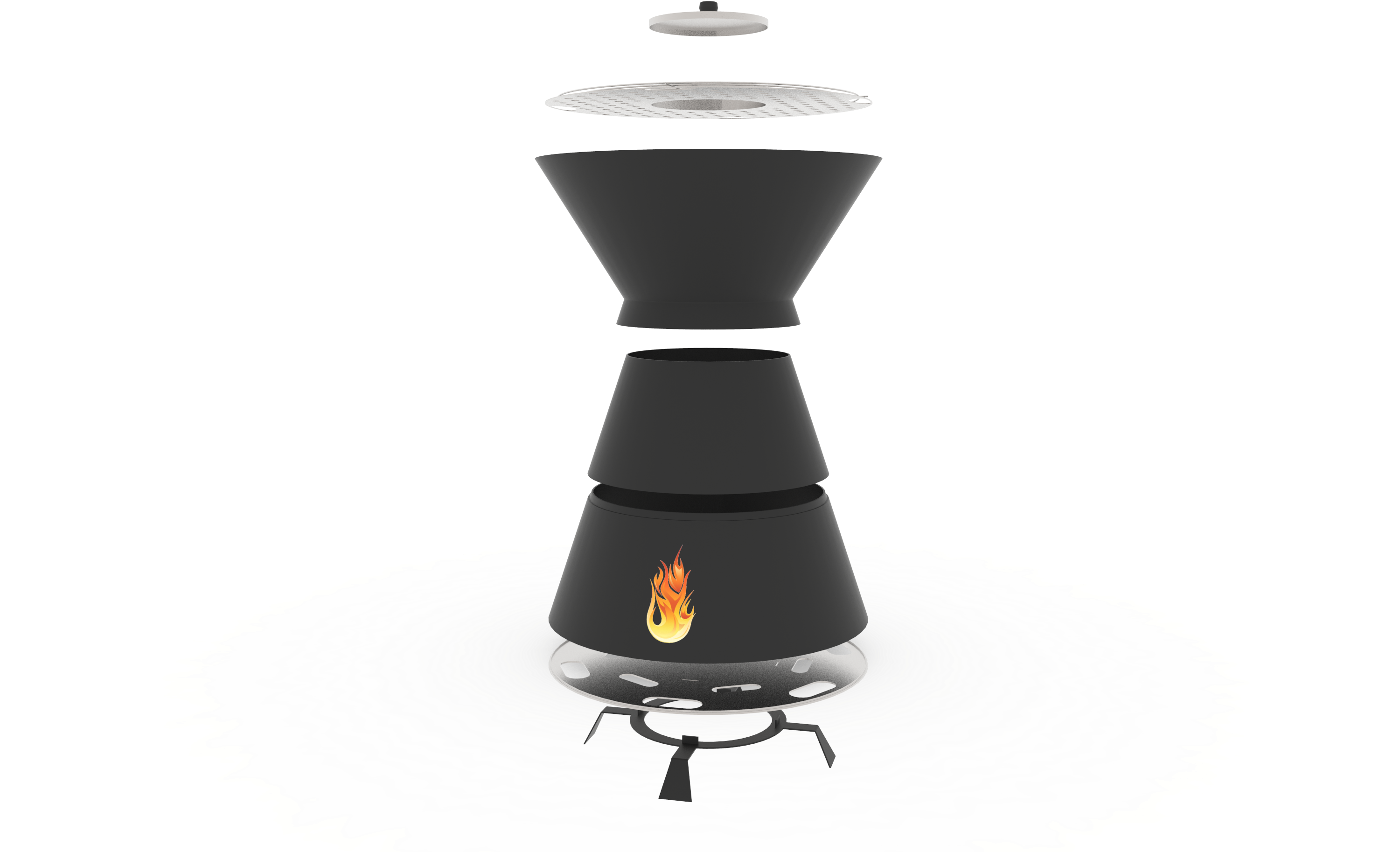 Exploded View (3000x1998), Png Download