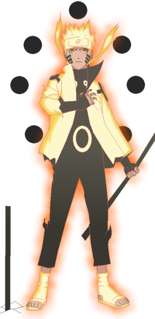 Naruto Rikudou Png (513x1057), Png Download