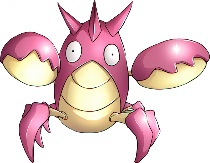 Pokemon Shiny-corphish Is A Fictional Character Of (800x621), Png Download