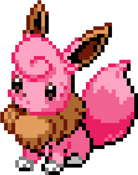 Clefairy Eevee (1200x1200), Png Download
