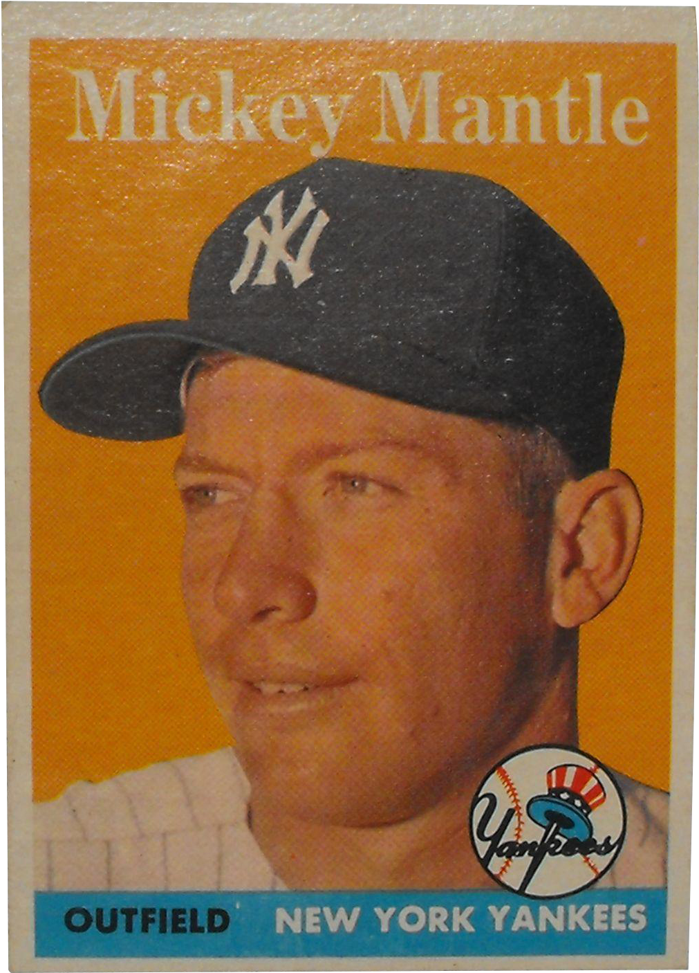 Just In Time For Dad's Day, A 1958 Mickey Mantle New (1405x1405), Png Download