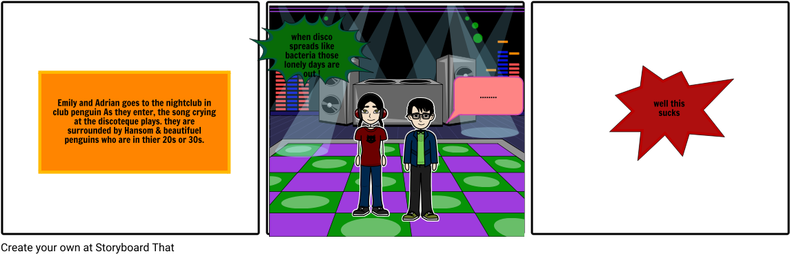 Two People In Club Penguin (1164x385), Png Download