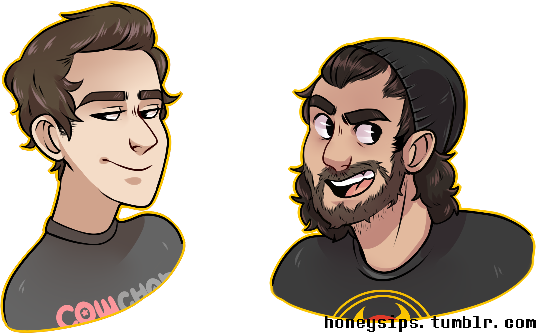 Fan Art James And Aleks Fan Art (2000x1200), Png Download