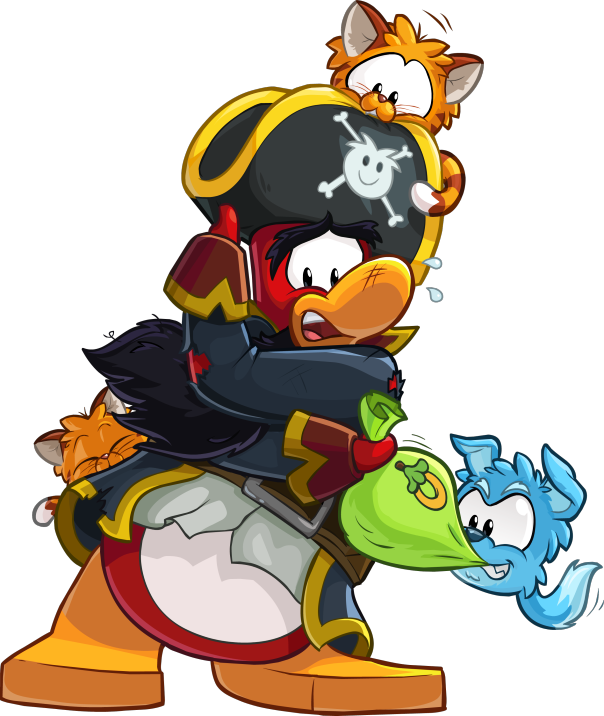 Rockhopper Club Penguin (604x716), Png Download