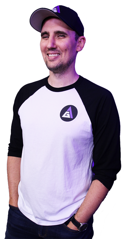 Game Attack Interlocking Ga Baseball Tee Game Attack (800x800), Png Download