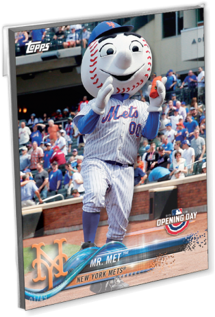 2018 Topps Opening Day Baseball Oversized Mascots Set (700x700), Png Download