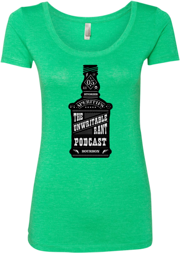 The Unwritable Rant Ladies Triblend Scoop (1024x1024), Png Download