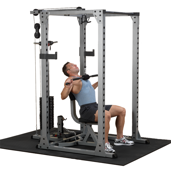 Lat Attachment For Power Rack (600x600), Png Download