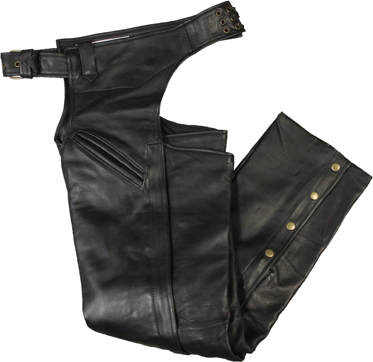 2 Pocket Leather Chaps (1268x1268), Png Download
