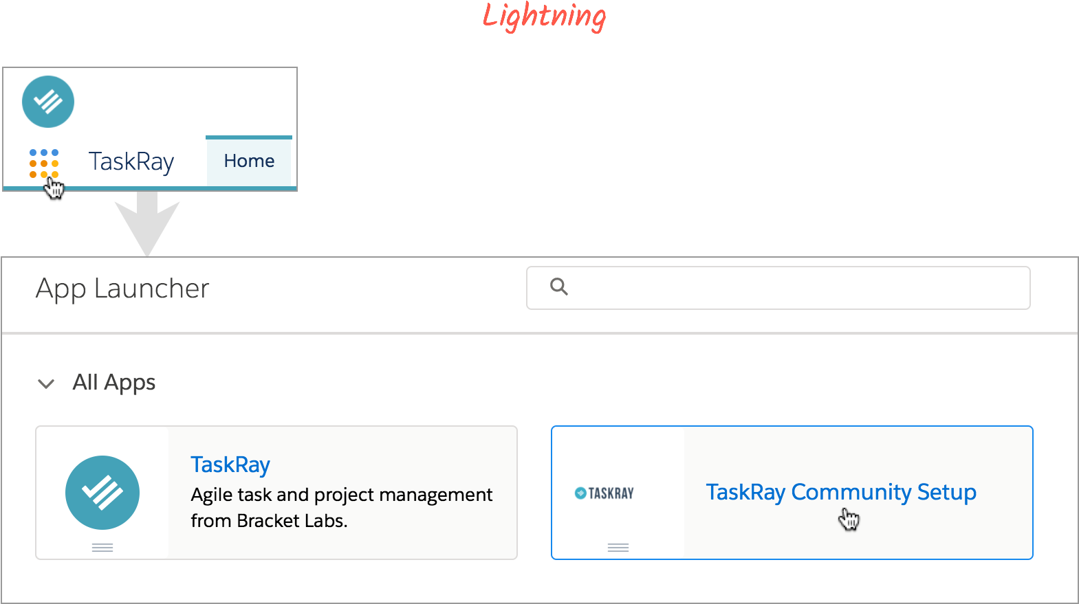 Lightning Community Setup App (1568x932), Png Download
