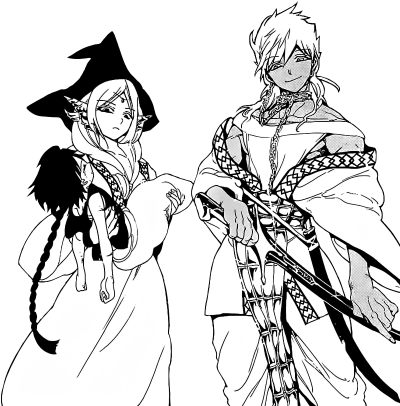 “sharrkan And Yamraiha Aladdin ” (870x851), Png Download