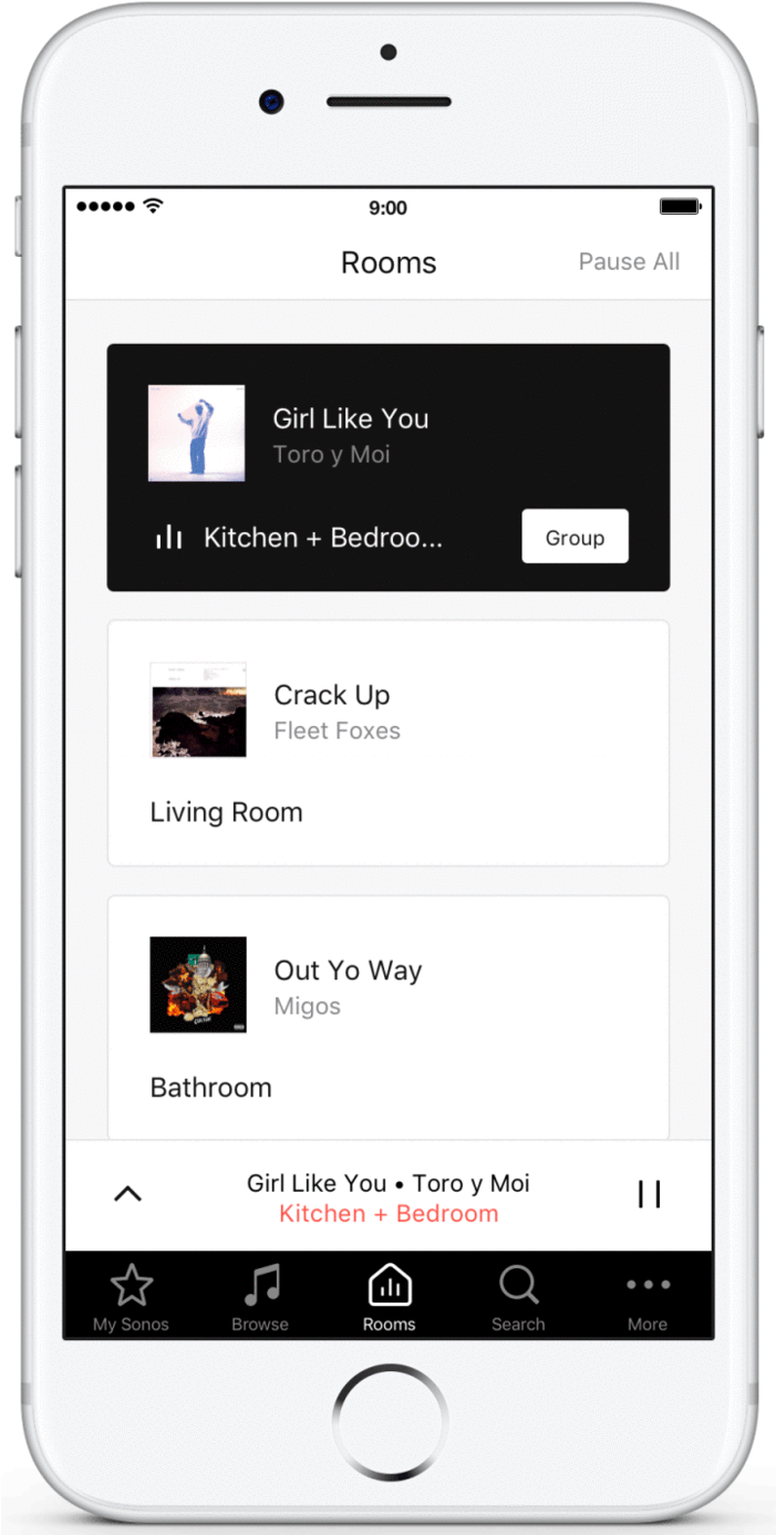The Sonos App Remastered (700x1400), Png Download
