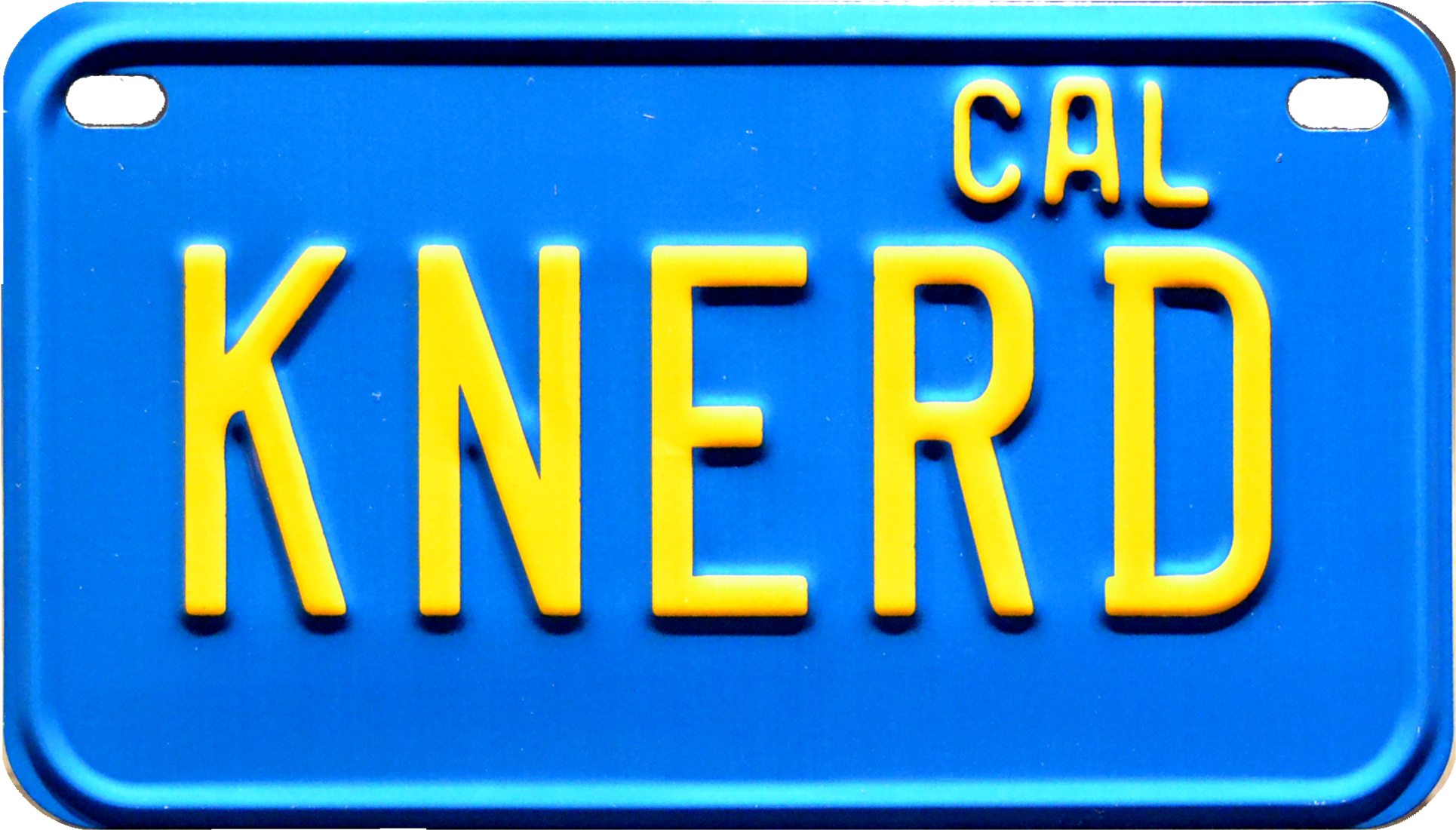 Knerd Prop Plate Movie Memorabilia From Knight Rider (4096x2341), Png Download