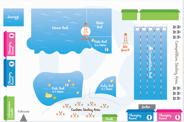 Choa Chu Kang Sc Map (825x553), Png Download