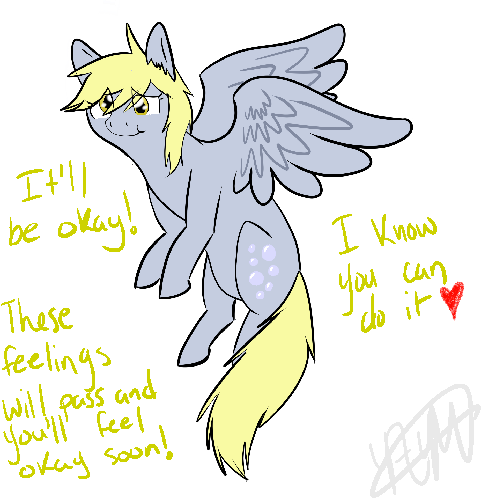 Get Well From Derpy Hooves (2000x2000), Png Download