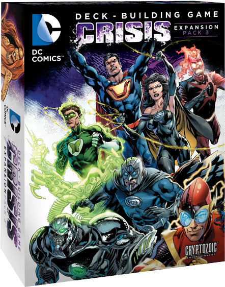 Dc Comics Deck Building Game Crisis Expansion Pack (600x600), Png Download