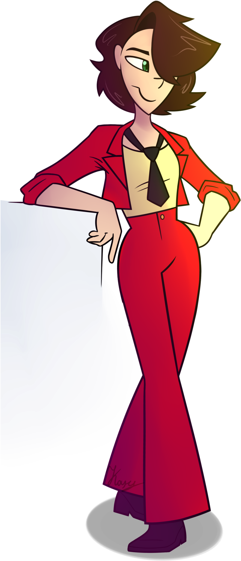 I Finally Drew My Oc Red Very Short Mafia Boss (1069x1920), Png Download