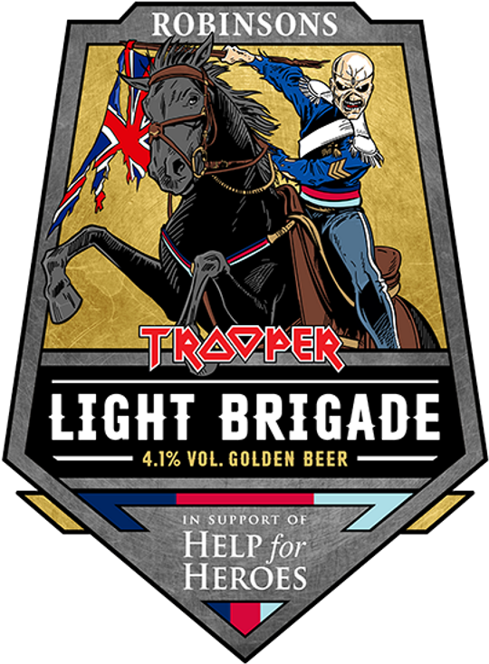 Robinsons Brewery, Iron Maiden And Help For Heroes (600x840), Png Download