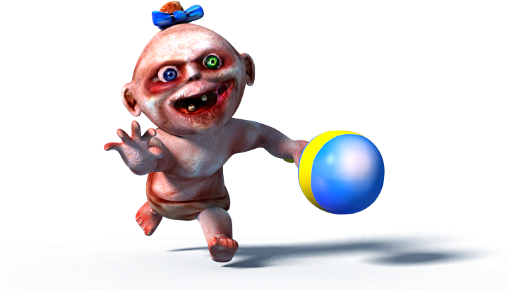 Zombiebaby (720x480), Png Download