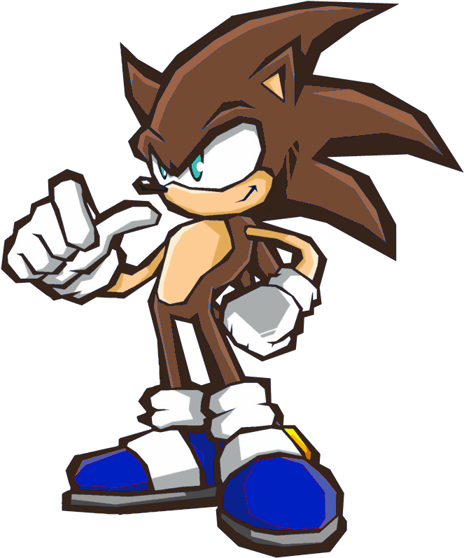 Sonic Sprite Png (673x814), Png Download
