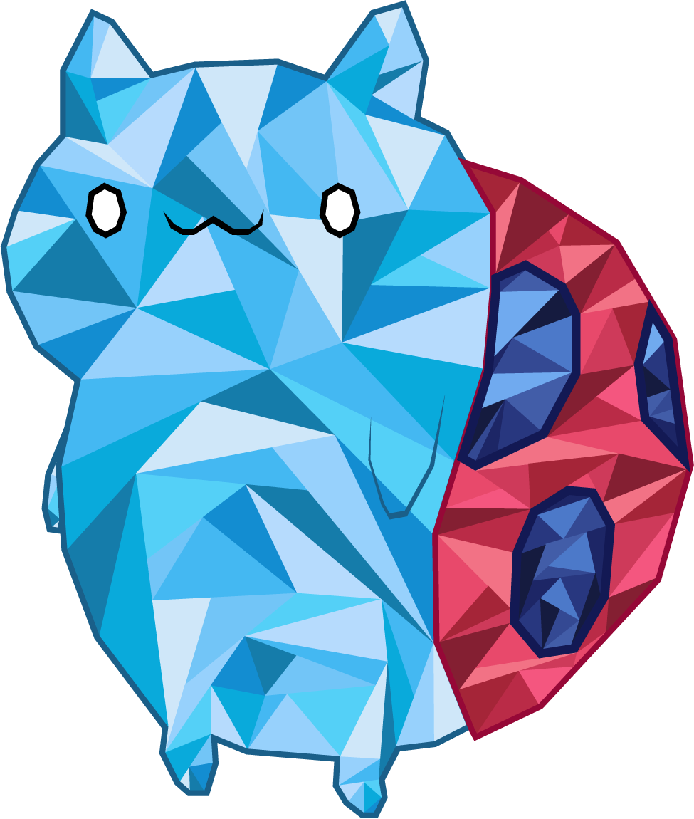 Catbug Geo Pikachu Geo (975x1150), Png Download