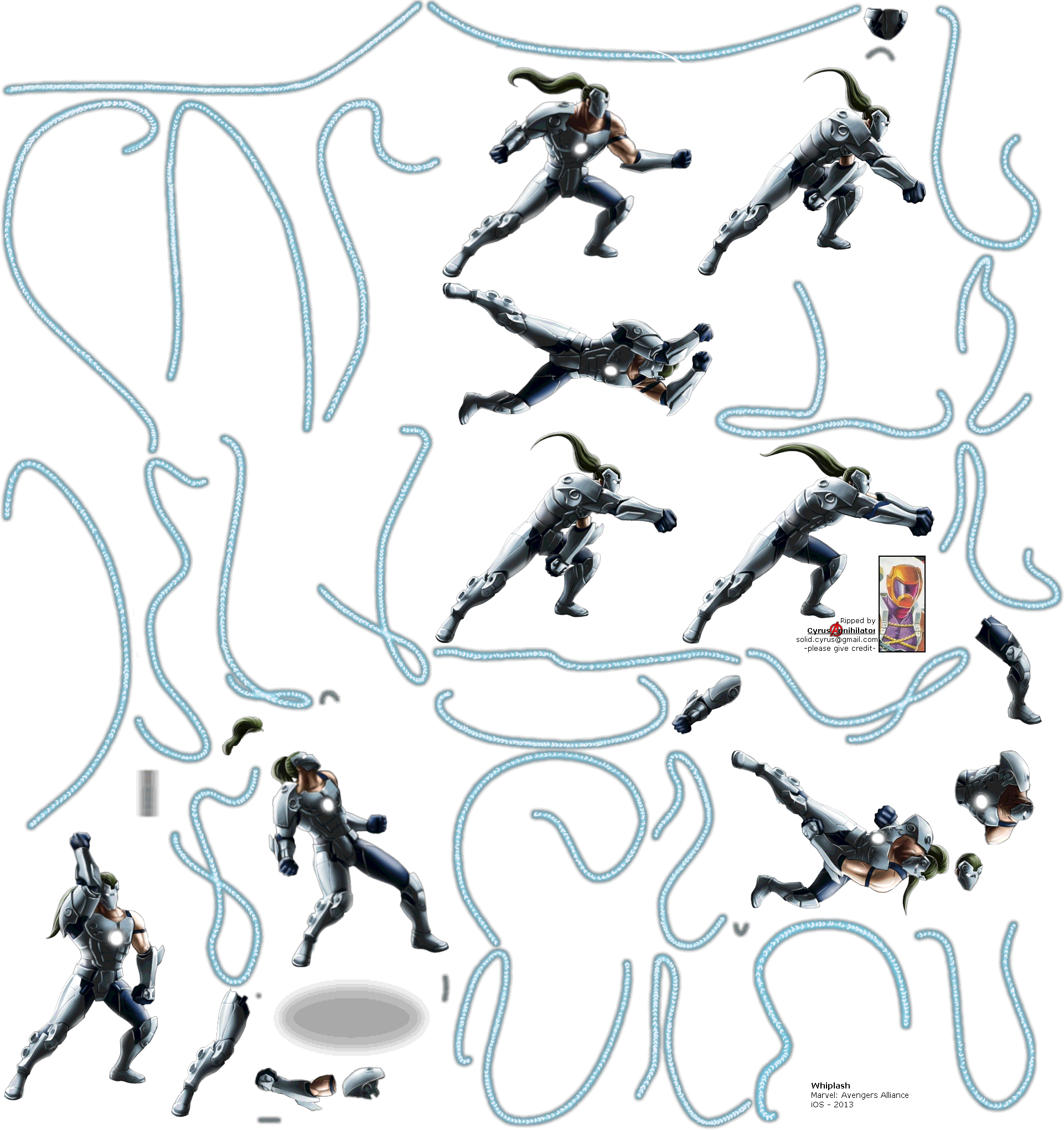 Click For Full Sized Image Whiplash (1922x2042), Png Download