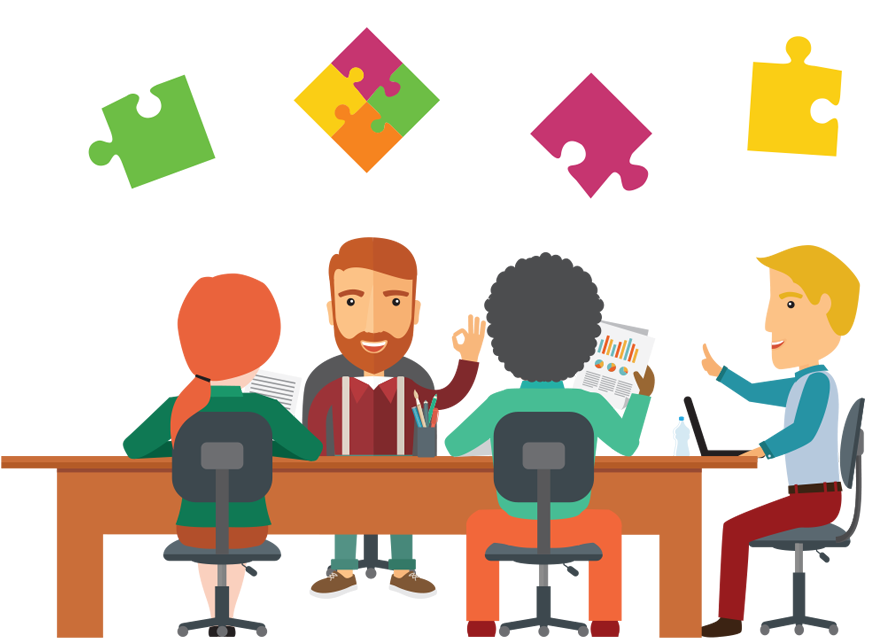 Trabajo En Equipo Formato Png (1000x700), Png Download