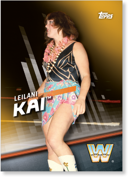 Leilani Kai 2016 Topps Wwe Divas Revolution Base Poster (700x700), Png Download