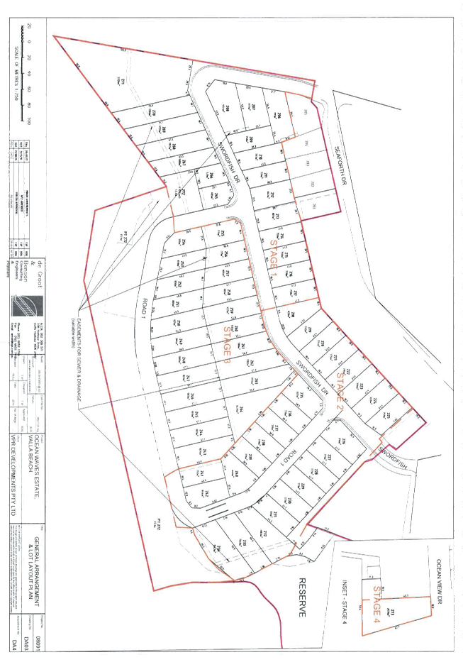Development Application Da2017/020 (653x940), Png Download