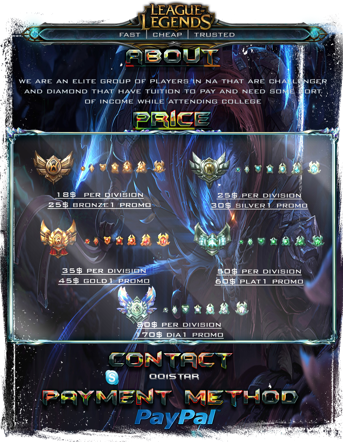 [na/lan] Dc's Elo Boosting (1120x1472), Png Download
