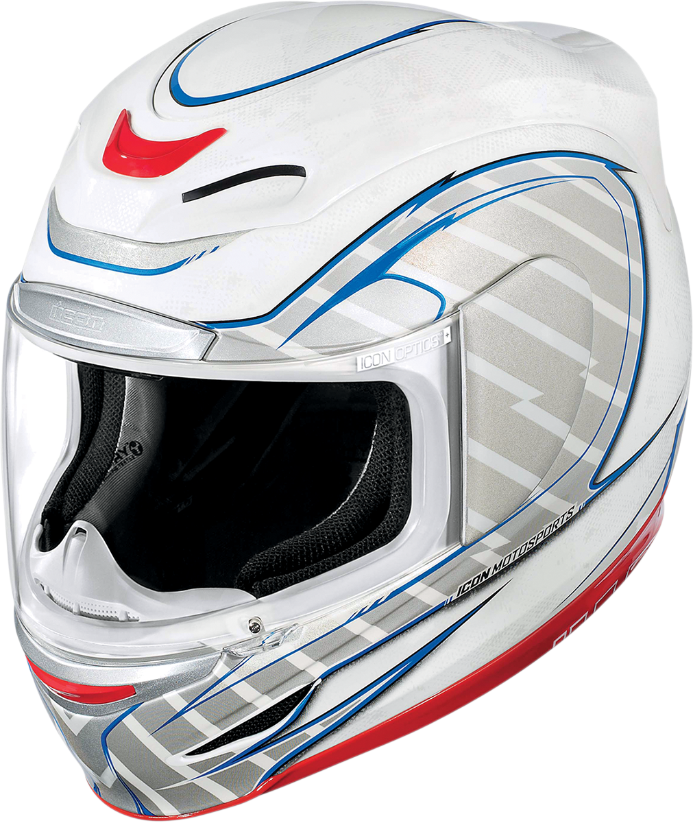 Icon Airmada Helmet Volare White Sm Small 0101-6716 (1011x1200), Png Download