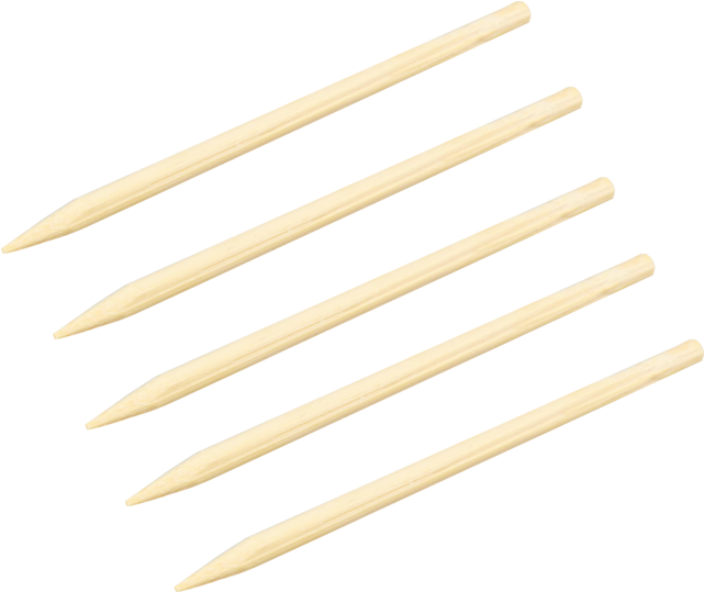 Biodore® Cocktail Sticks, Maiskolfprikker, Bamboo, (640x640), Png Download