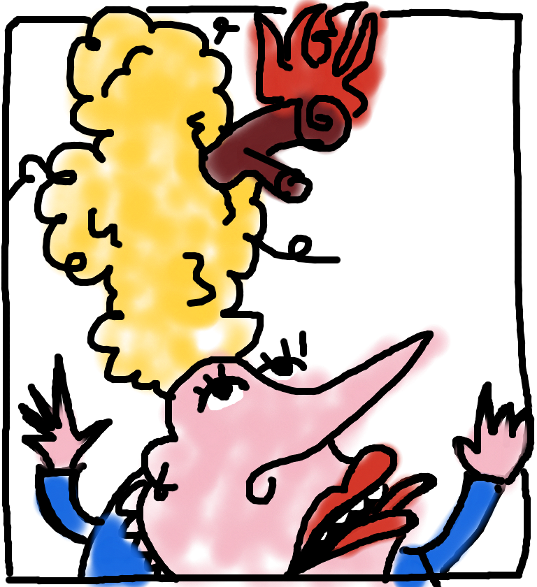 M'lady Luggertuck And The Yule Log Incident (768x840), Png Download