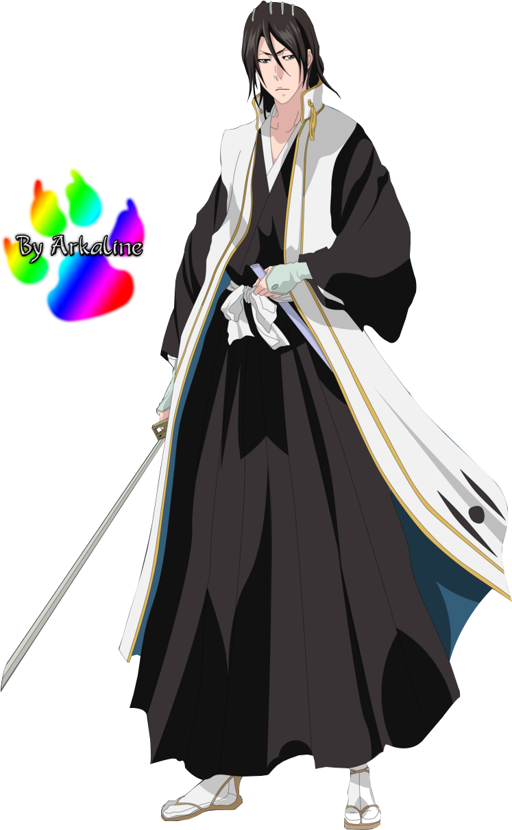 View Fullsize Kuchiki Byakuya Image (900x1247), Png Download