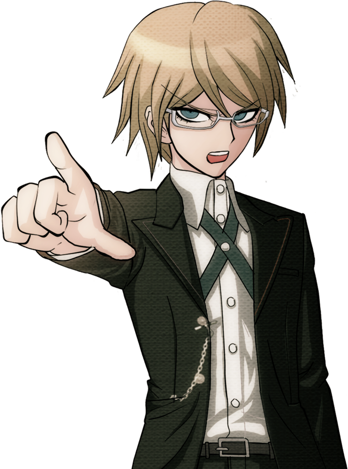 597kib, 718x968, Byakuya Togami (718x968), Png Download