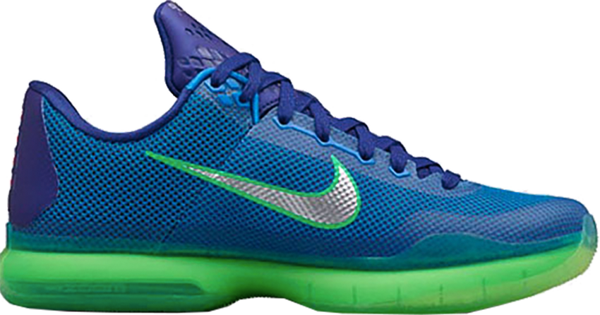Kobe 10 'emerald City' (850x446), Png Download