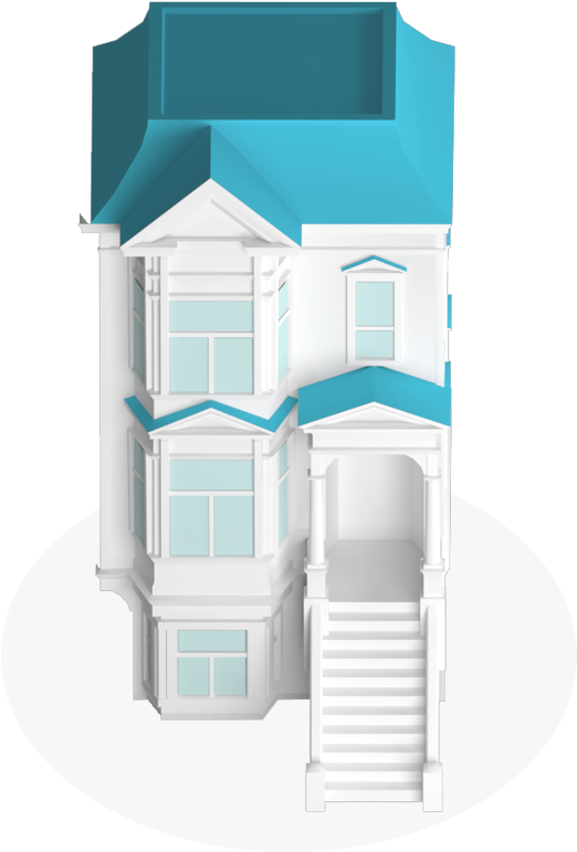 Houses Png (1245x1200), Png Download