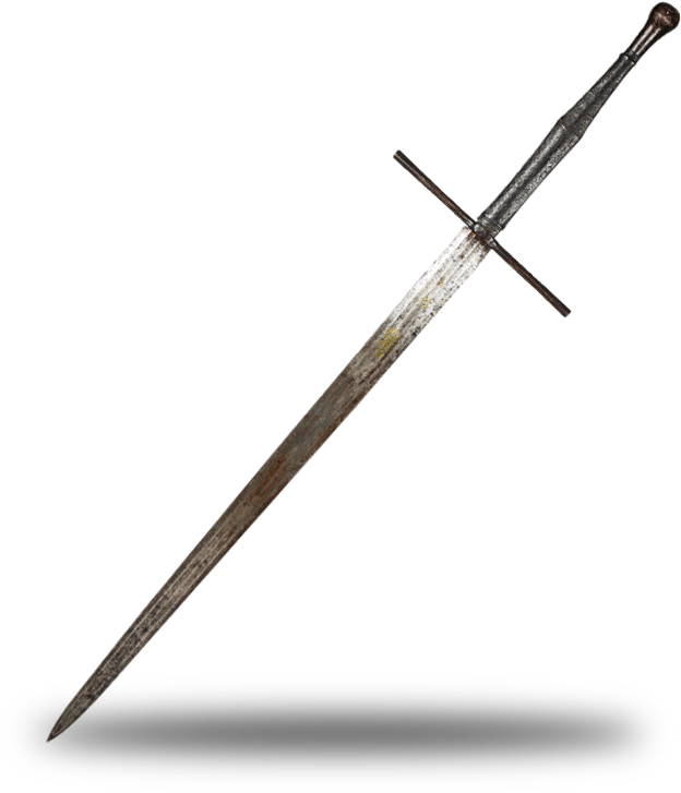 Aao Bastard Sword (740x956), Png Download