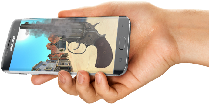 Real Duels And Standoffs For Gunslingers (1421x513), Png Download