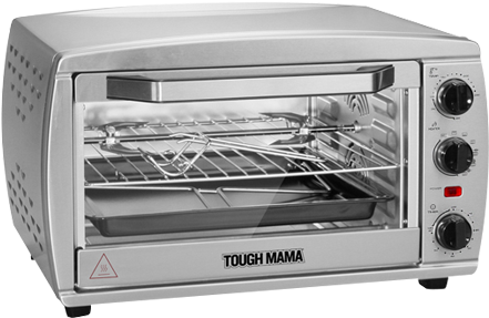 Tough Mama 3 In 1 Convection Oven, Rotisserie & Toaster (600x600), Png Download