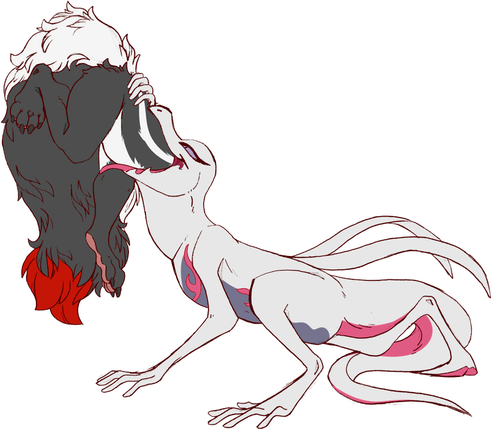 Salazzle Swallow (995x859), Png Download